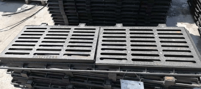 平和球墨铸铁连体双篦展示