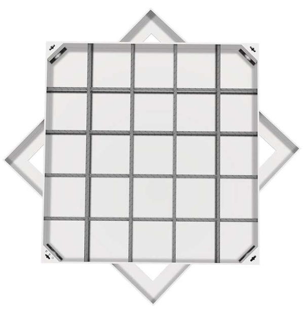 平和不锈钢方井展示